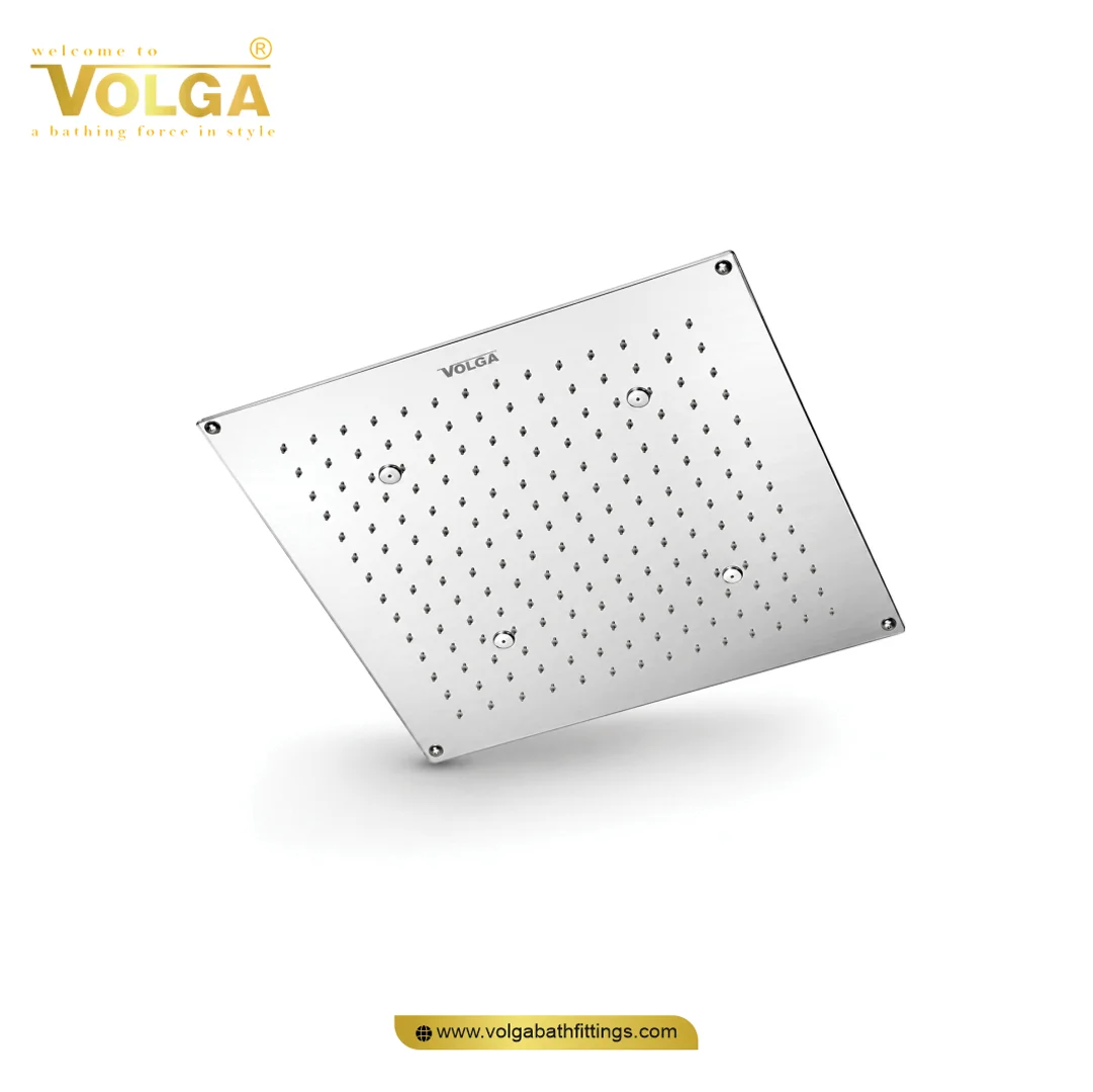 CS-001 16X16 Brass Rain Shower with Four Mist