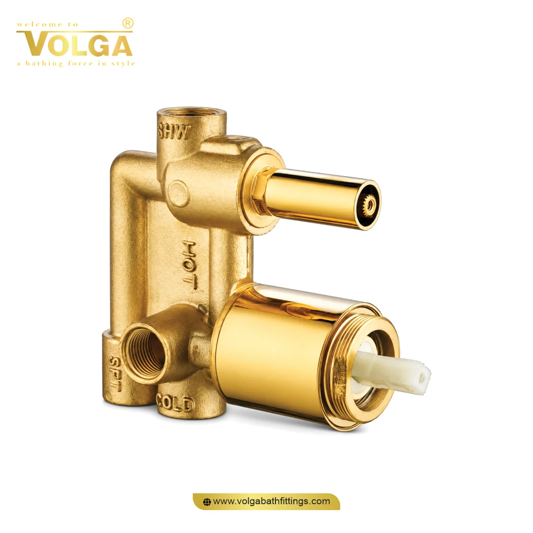 DBG-41 Single Lever Divertor Body 3 Inlet with Cartridge & Sleeve