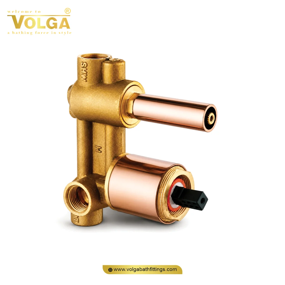 DBRG-40 Single Lever Divertor Body 2 Inlet with Cartridge & Sleeve