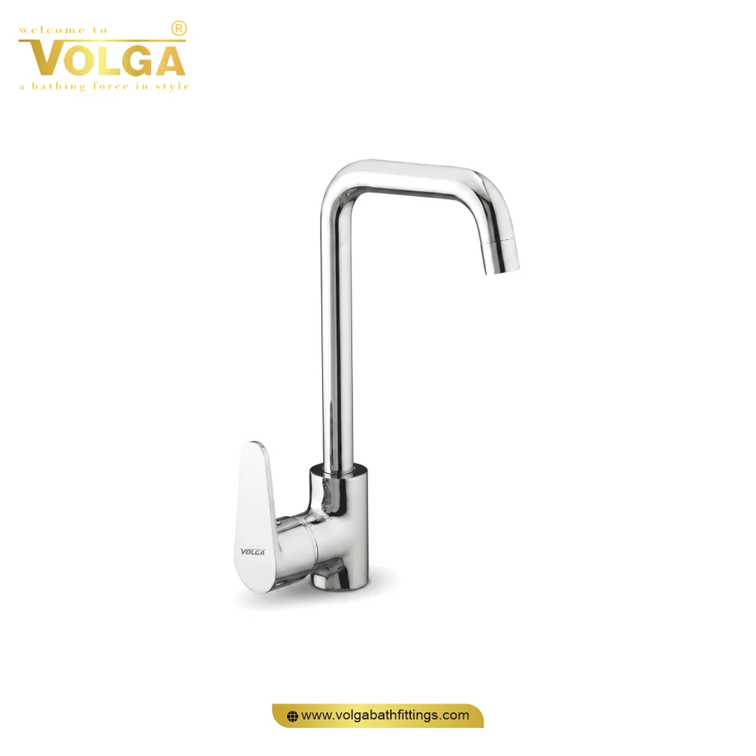 PL-28 Single Lever Sink Mixer table Mounted with Swinging Spout