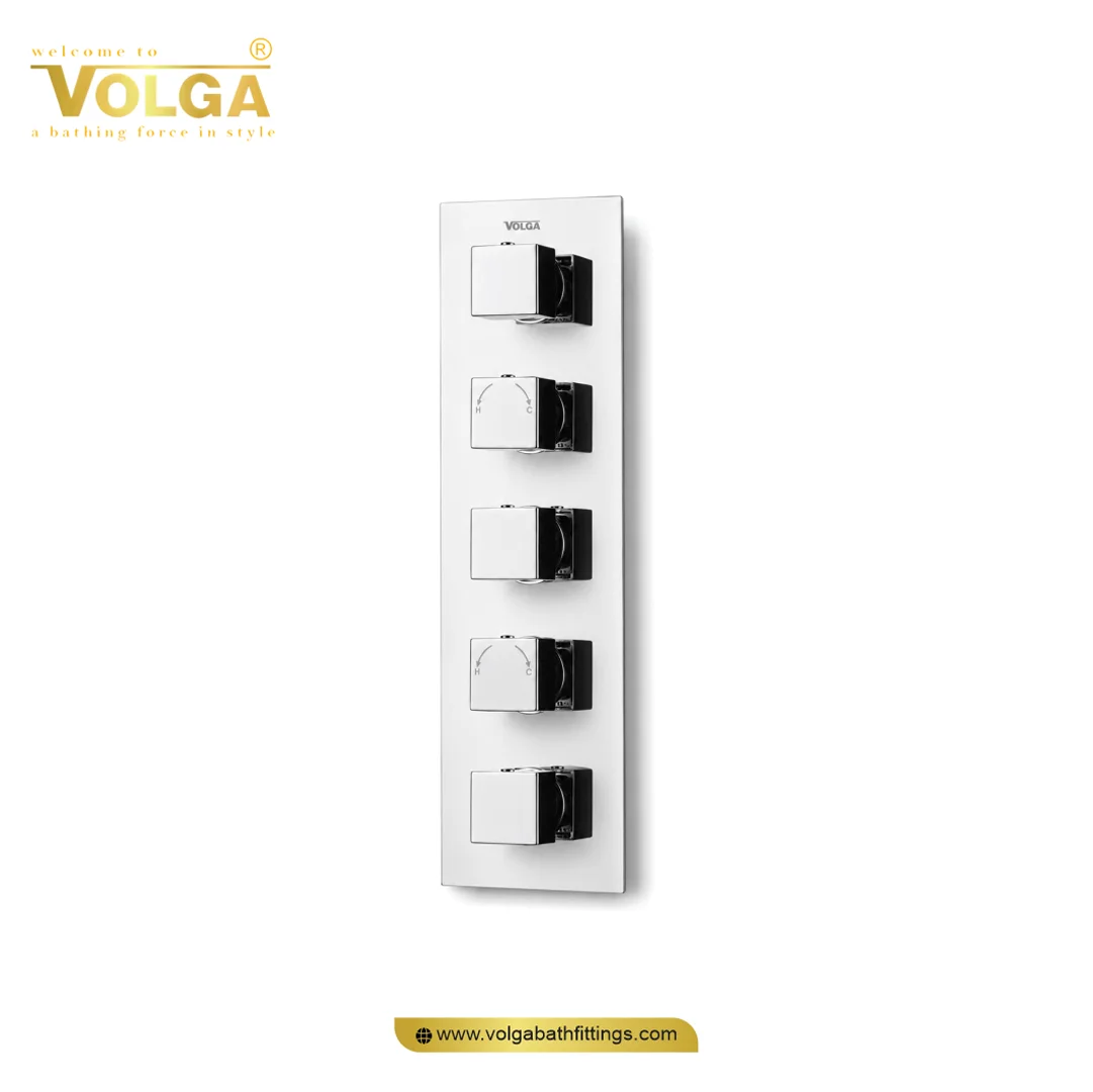 TS-1 Thermostatic Divertor with 5 Outlets