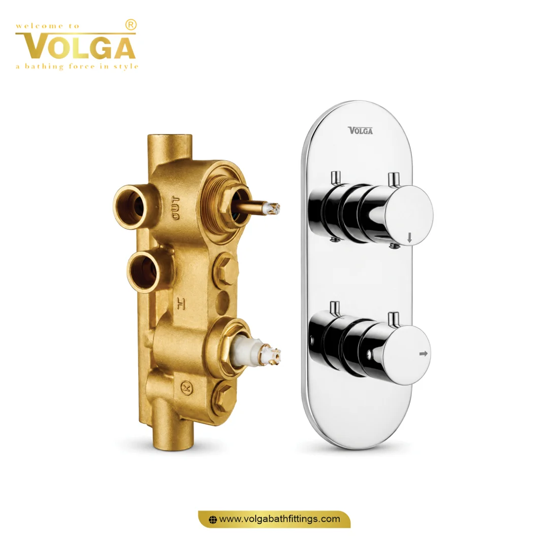 TS-3 Thermostatic Divertor with 3 Way