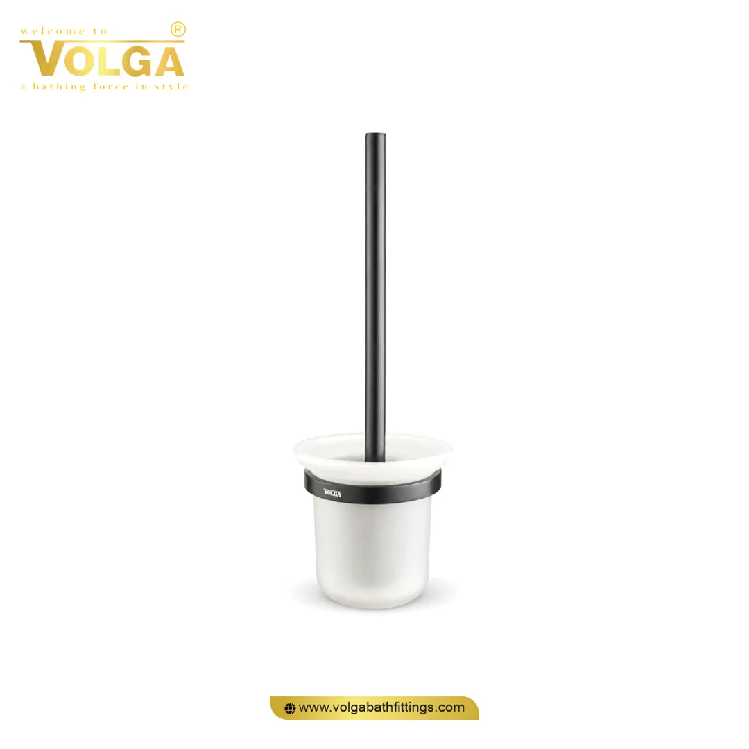 ALB-809 Toilet Brush Holder with Round Tumbler